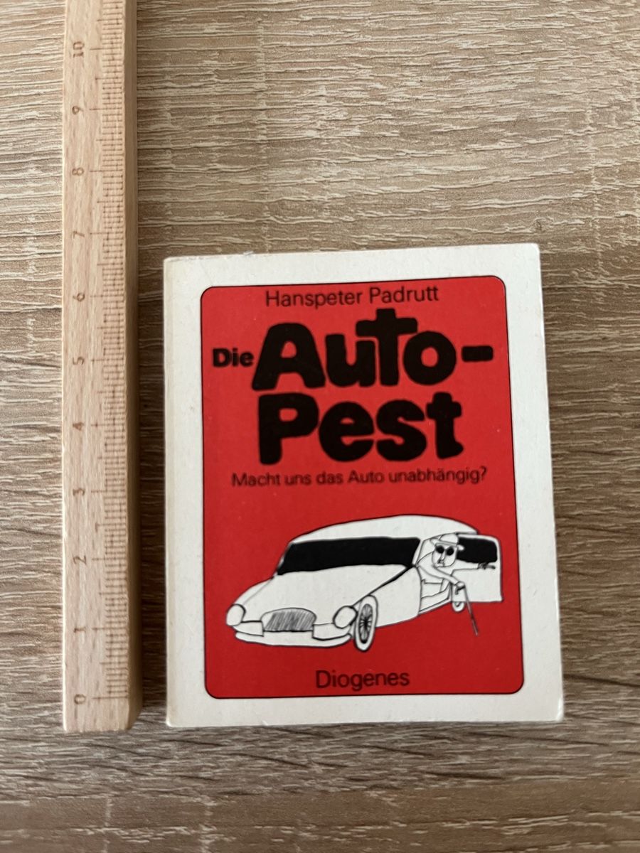 Bücher: Die Auto-Pest - Mini-Büchlein – Gebraucht aus Glarus von Kathrin-1988