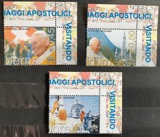 2005 Vatikan Die Weltreisen von Papst Johannes Paul Satz **
