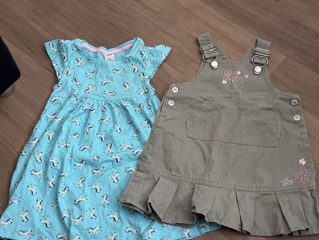 2 schöne Babykleider in Grösse 92 (18–24 Monate)