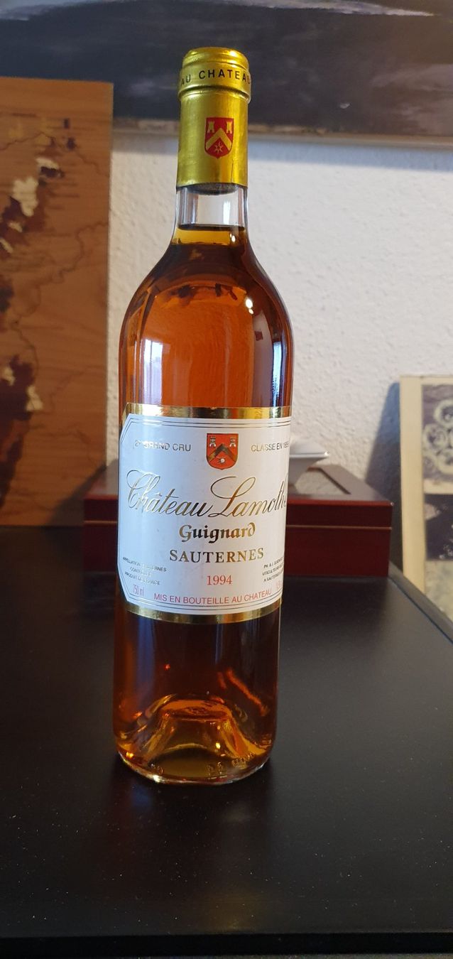 Vino: CHATEAU LAMOTHE 1994 SAUTERNES – Usato da Lenzburg venduto da Reto013 1