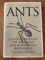 Ants. Standard methods measuring & monitoring biodiversity
