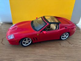 Ferrari (575M) Super America von Hot Wheels in 1/18 mit OVP.