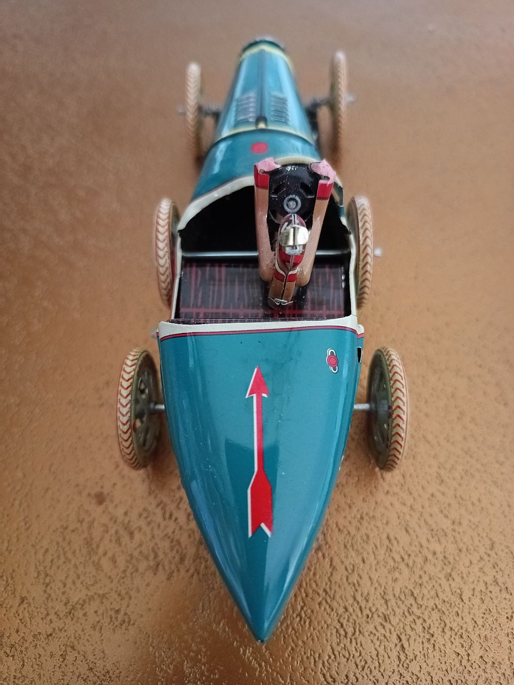Spielzeuge: Ein Paya Blechspielzeugauto Bugatti, 1930 – Gebraucht aus Nottwil von Dorje67 3