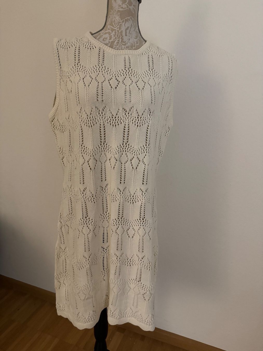 Vestiti: gestricktes Kleid, creme-weiss, Grösse XL – Nuovo (secondo la descrizione) da Rheinfelden venduto da cha_ddz9 1