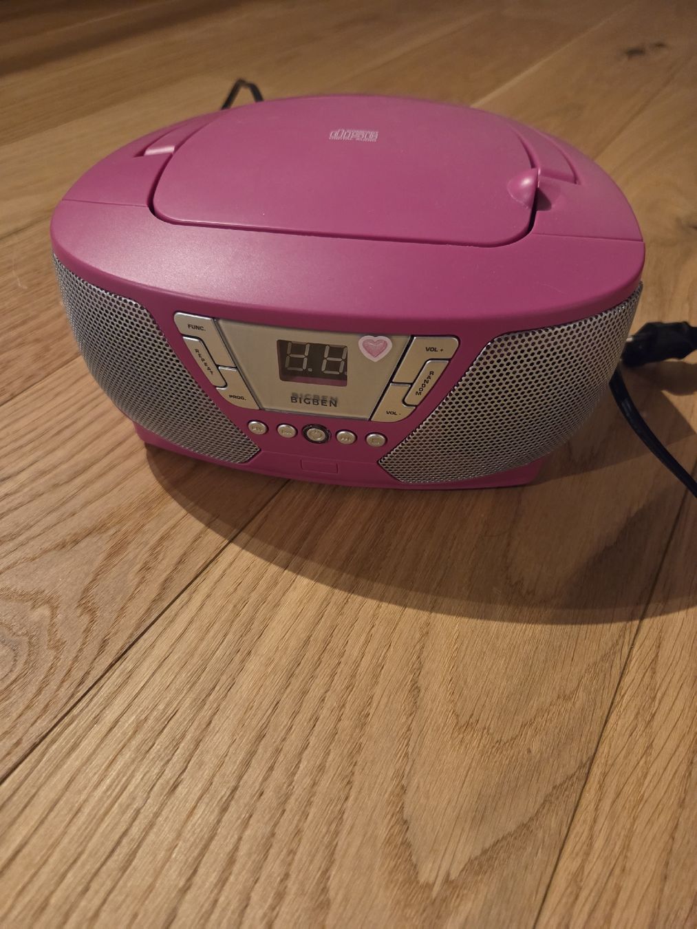 Multimediaplayer & Streamer: CD Player pink mit 3 Kinder CDs  – Gebraucht aus Uezwil von Jillenzio