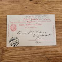 GS Entier Postal Paris 1901 Bâle