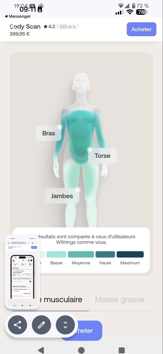 Withings Pèse-personnes: Withings – D'occasion à Rotkreuz par ewa_l67t 1