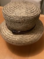 Strohhut Vintage Beige.mit Lederband guter Zustand gebraucht