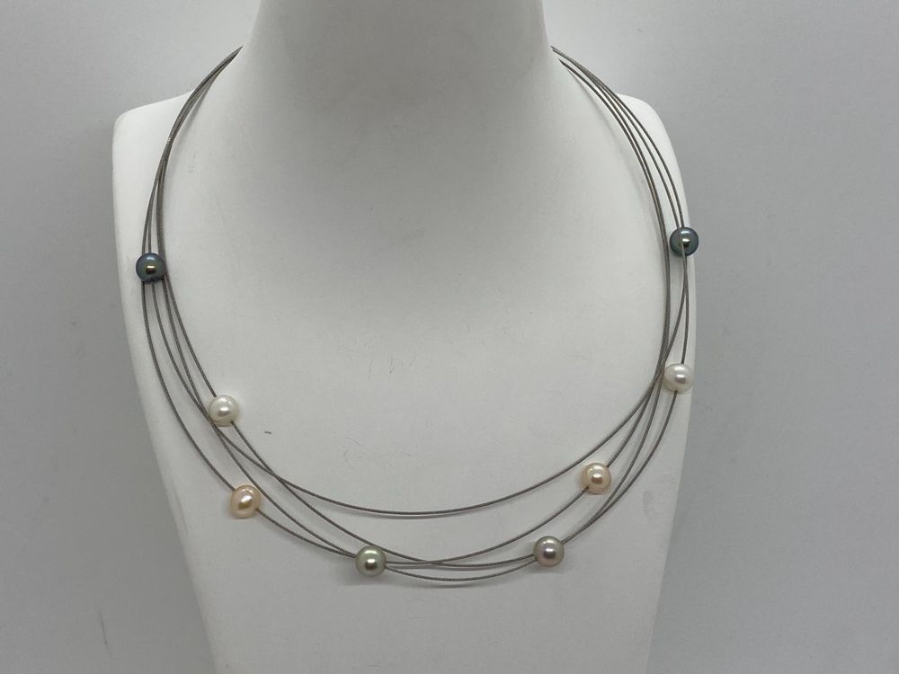 Halsreif mit PERLENE Verschluss 18K 43cm /// E277 (Gebraucht) in Bern ...