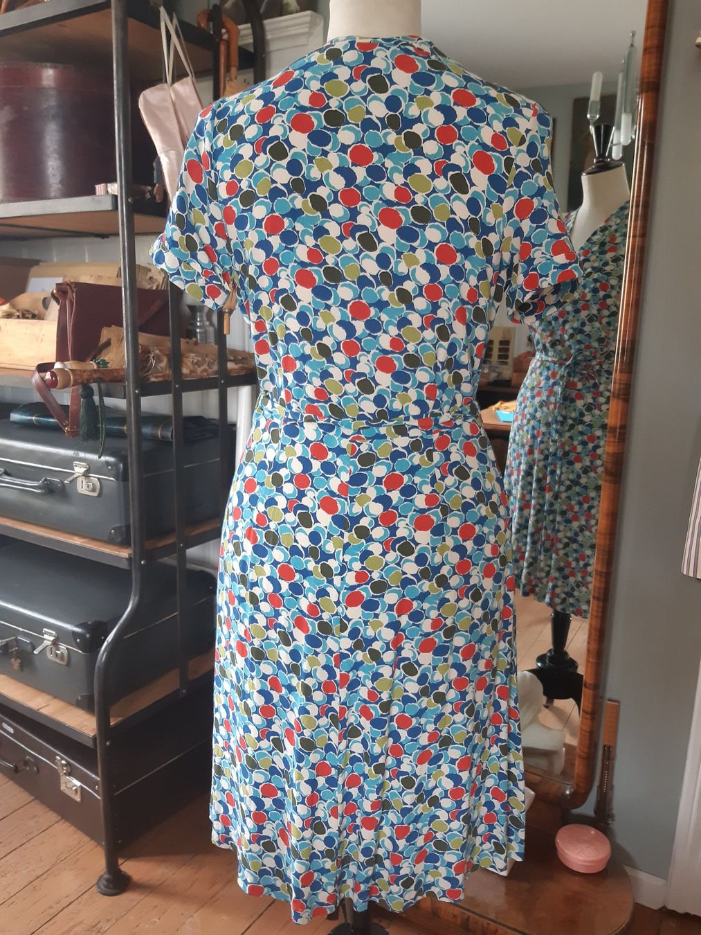 Vestiti: Kleid von King Louie, bunt – Usato da Arbon venduto da torso444 1