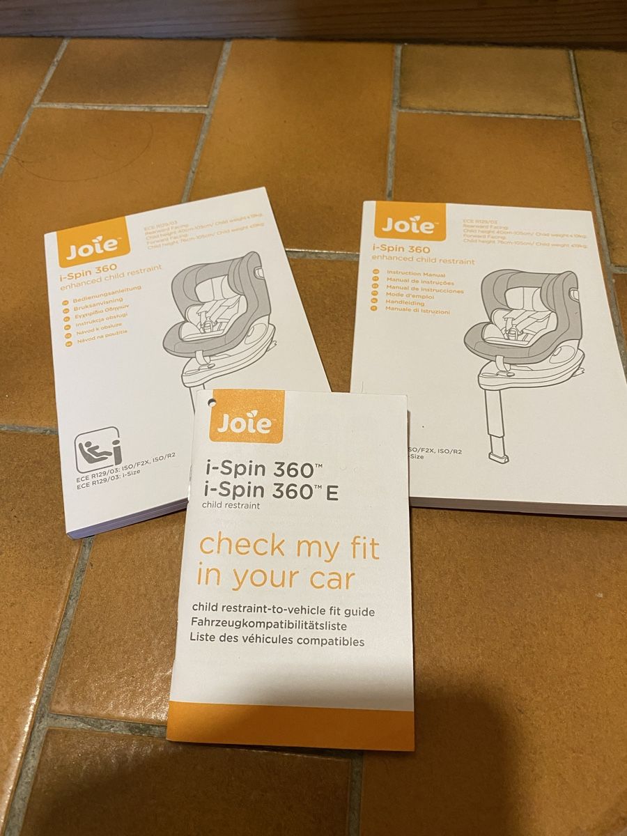 Joie Sièges auto: Siège auto i-SPIN 360 Joie – D'occasion à Basse-Nendaz par Daguet 4