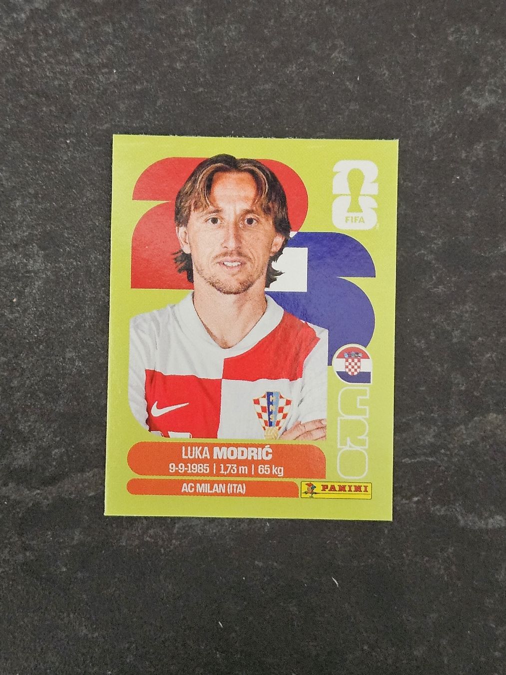 Panini Carte collezionabili: Luka Modrić • Panini Sticker WM 2026 – Nuovo e nell'imballaggio originale da Schüpfheim venduto da Tea-Rex