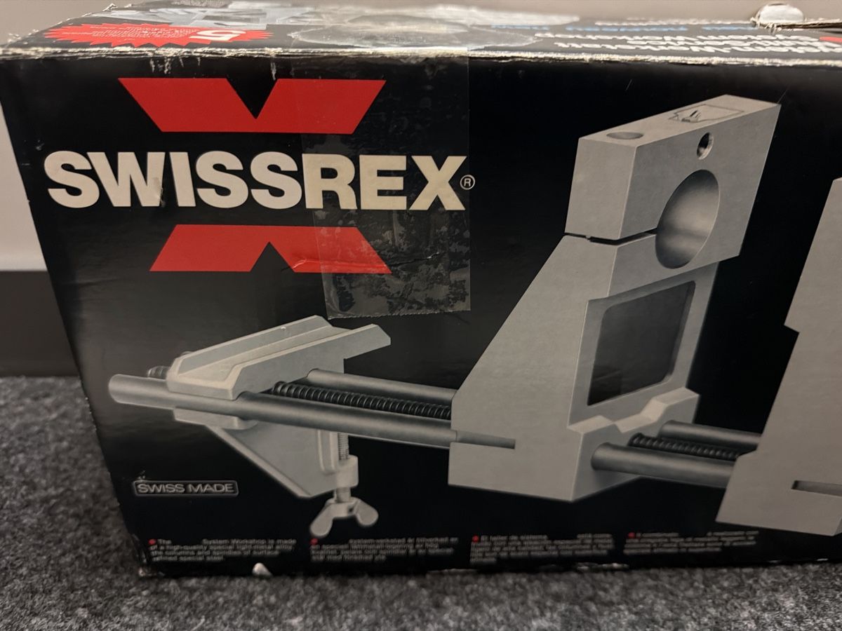 Swissrex Tutti gli attrezzi: Swissrex Spannsystem Werkstatthilfe im Set mit Anleitung – Usato da Thun venduto da BanjoDan 5