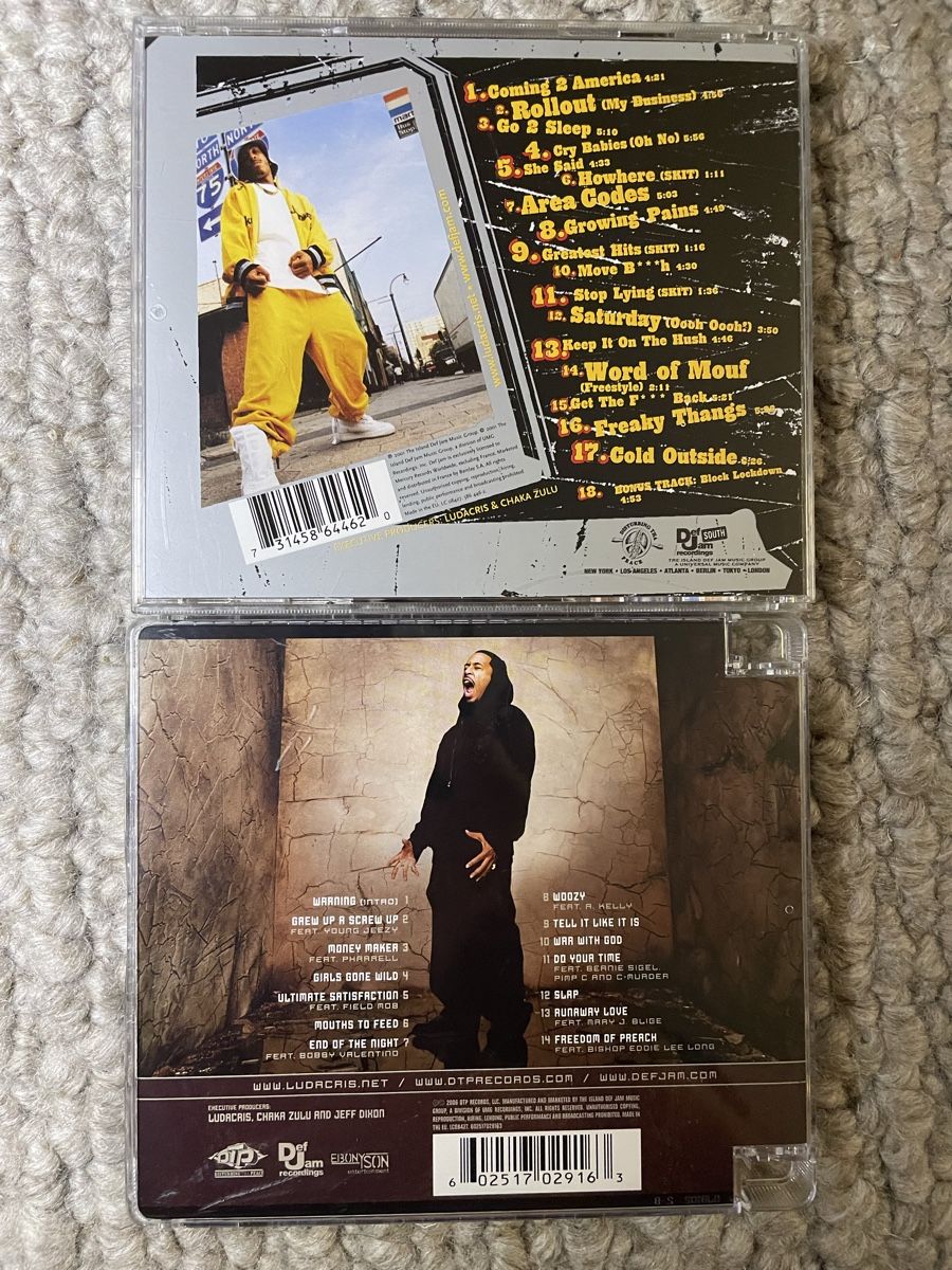 CDs: 2x Ludacris – D'occasion à Reinach AG par trigger7811 2