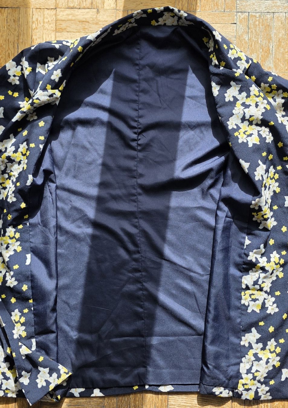 Giacche: Veste blaser bleu marine et jaune – Usato da Yverdon-les-Bains venduto da van_dq65 7