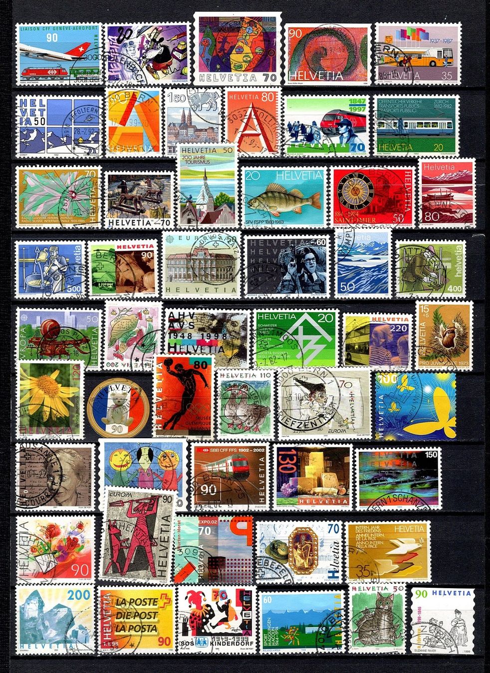 Tutti i francobolli: Sammlung Schweiz (938) – Usato da Burgdorf venduto da blinky01 1