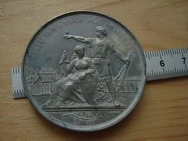 (W2) Schützenmedaillen Basel 1879 WM ( Richter 98c)