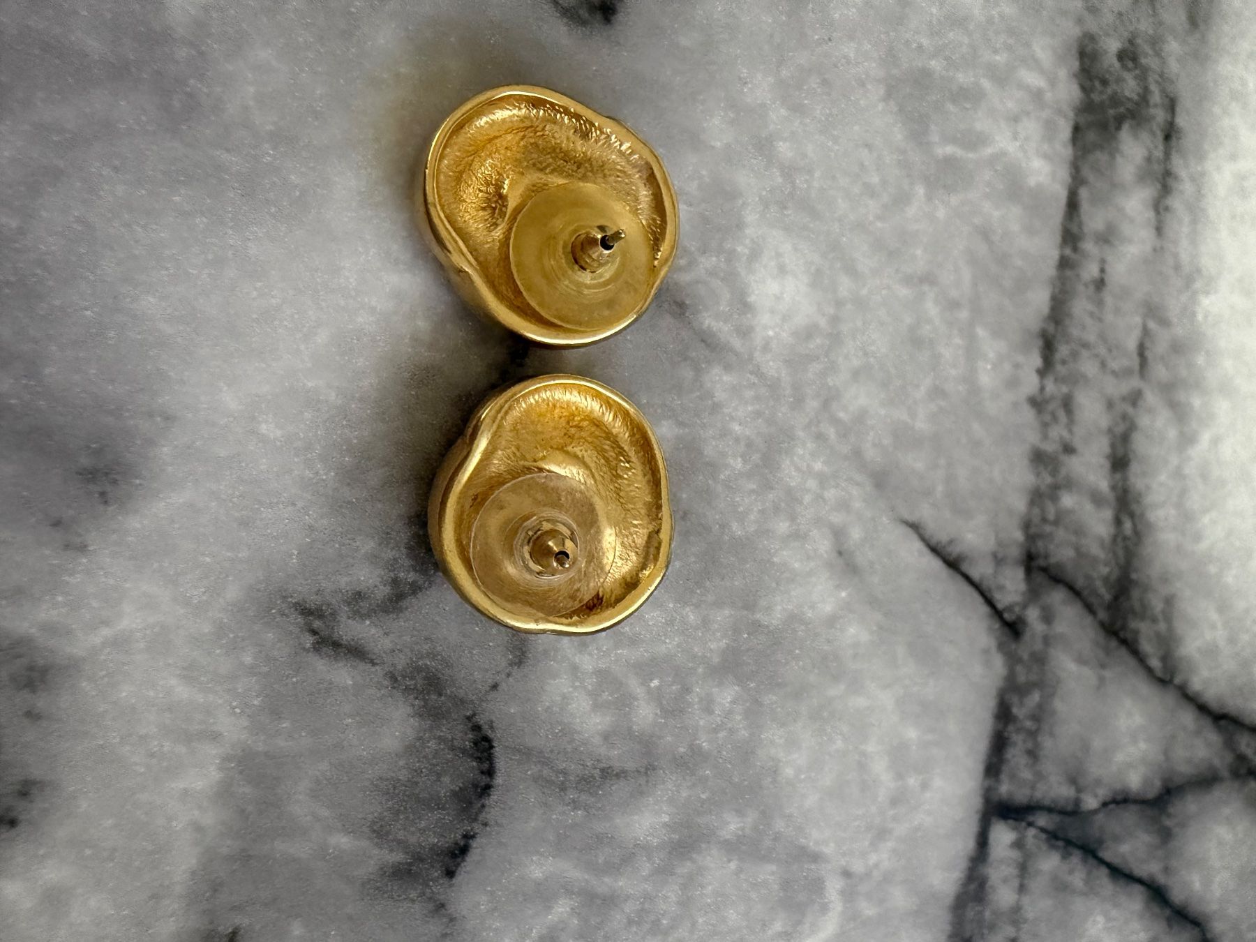 Boucles d'oreille: Vintage gold earrings – D'occasion à Zürich par ghe_k58z 2