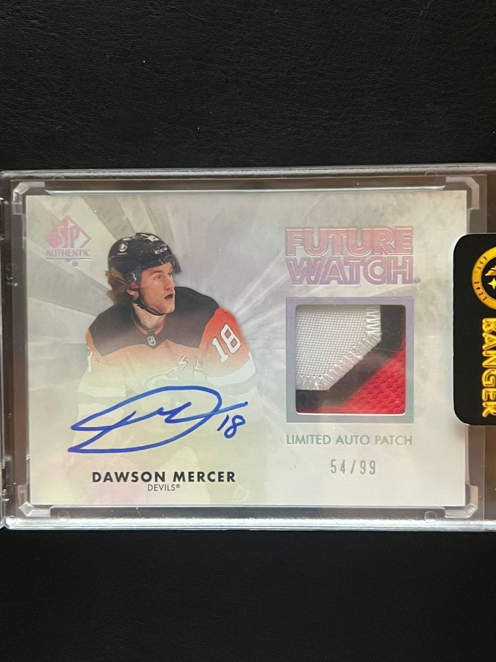 NHL Carte collezionabili: Dawson Mercer 2021 Future Watch 54/99 New Jersey Devils – Nuovo (secondo la descrizione) da Möhlin venduto da SwissHockeyCards