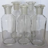 Apothekerflasche / Laborflasche / Schliff-Flasche 500 mL