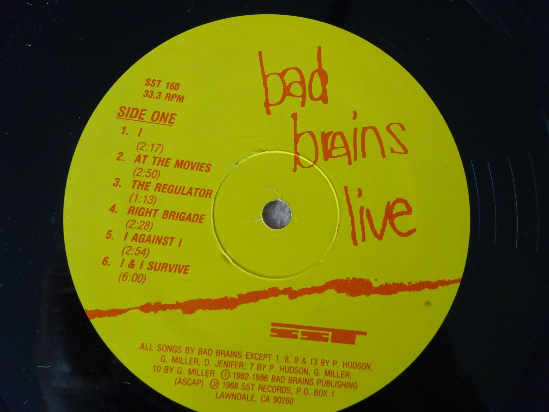 Dischi in vinile: BAD BRAINS  **  LIVE  **  EXCELLENT – Usato da Luzern venduto da xrayspex99 4