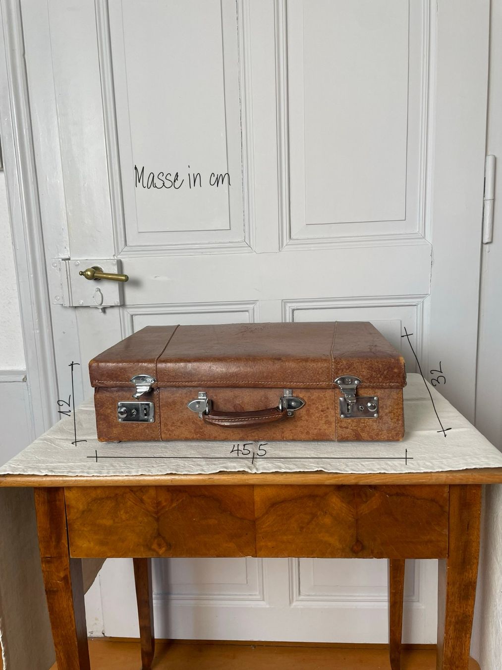 Valises de voyage: Lederkoffer Golden Leaf – D'occasion à Bern par respublica