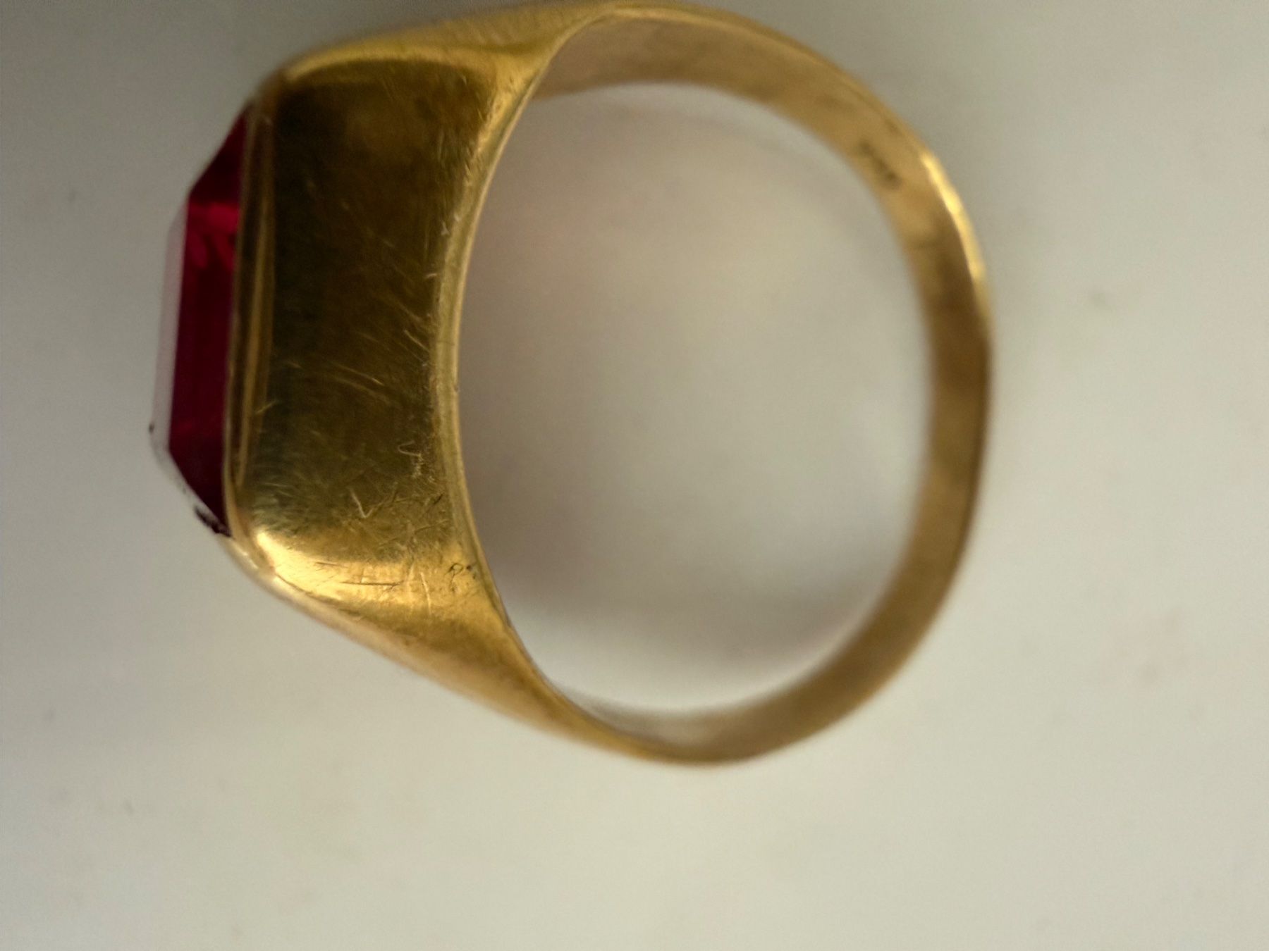 Bagues: Bague or 750 avec saphir, 3 gr – D'occasion à Lausanne par artnouveau04 2