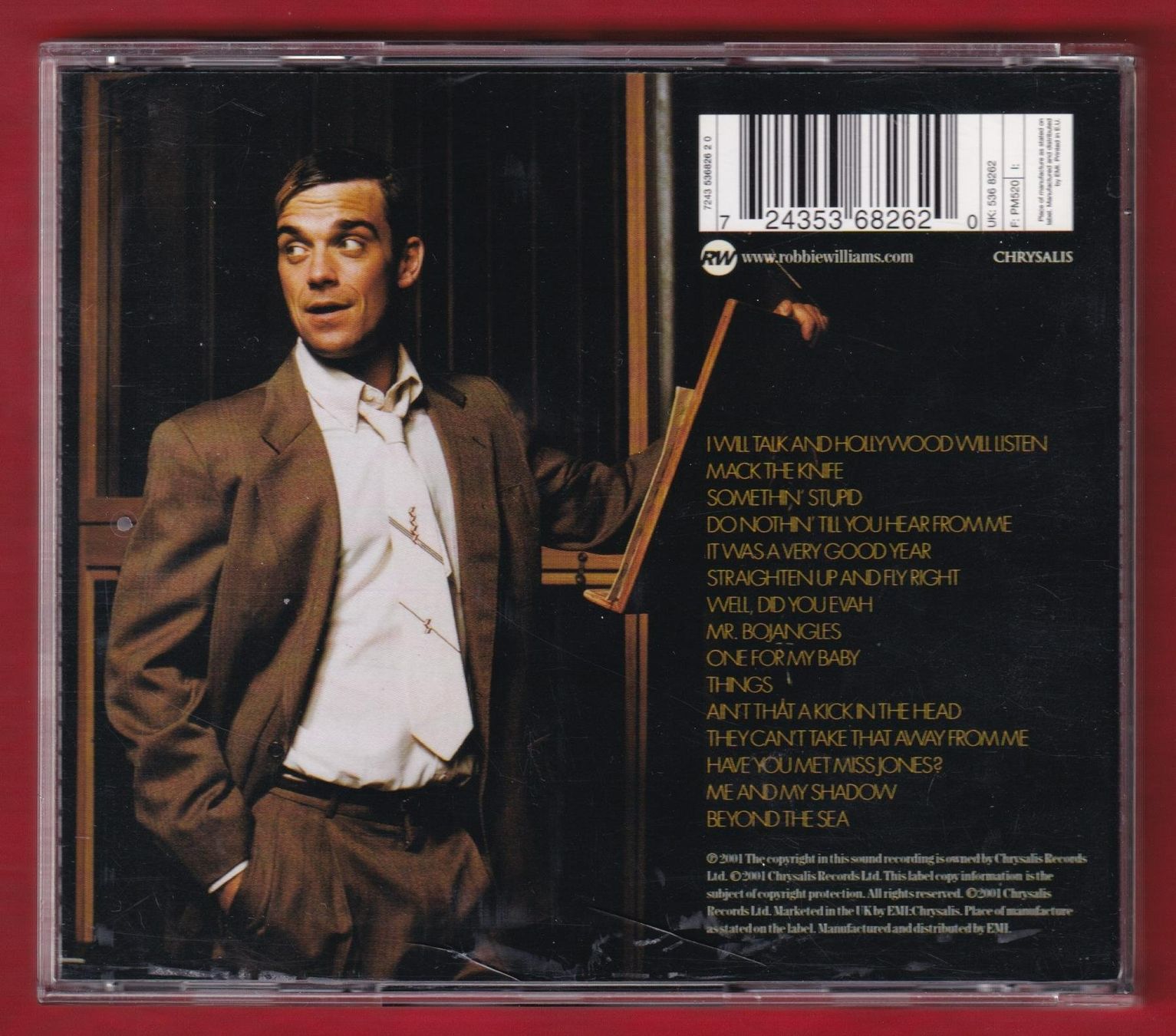 CDs: Robbie Williams - Swing When You're Winning (CD) – Gebraucht aus Zürich von Pfluftl2000 1