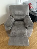 Bequemer Relaxsessel in Grau