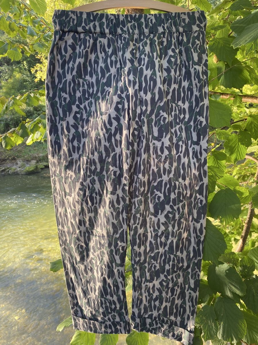 Pantaloni: Leichte Stoffhose Größe 40 – Usato da Scuol venduto da frosch85