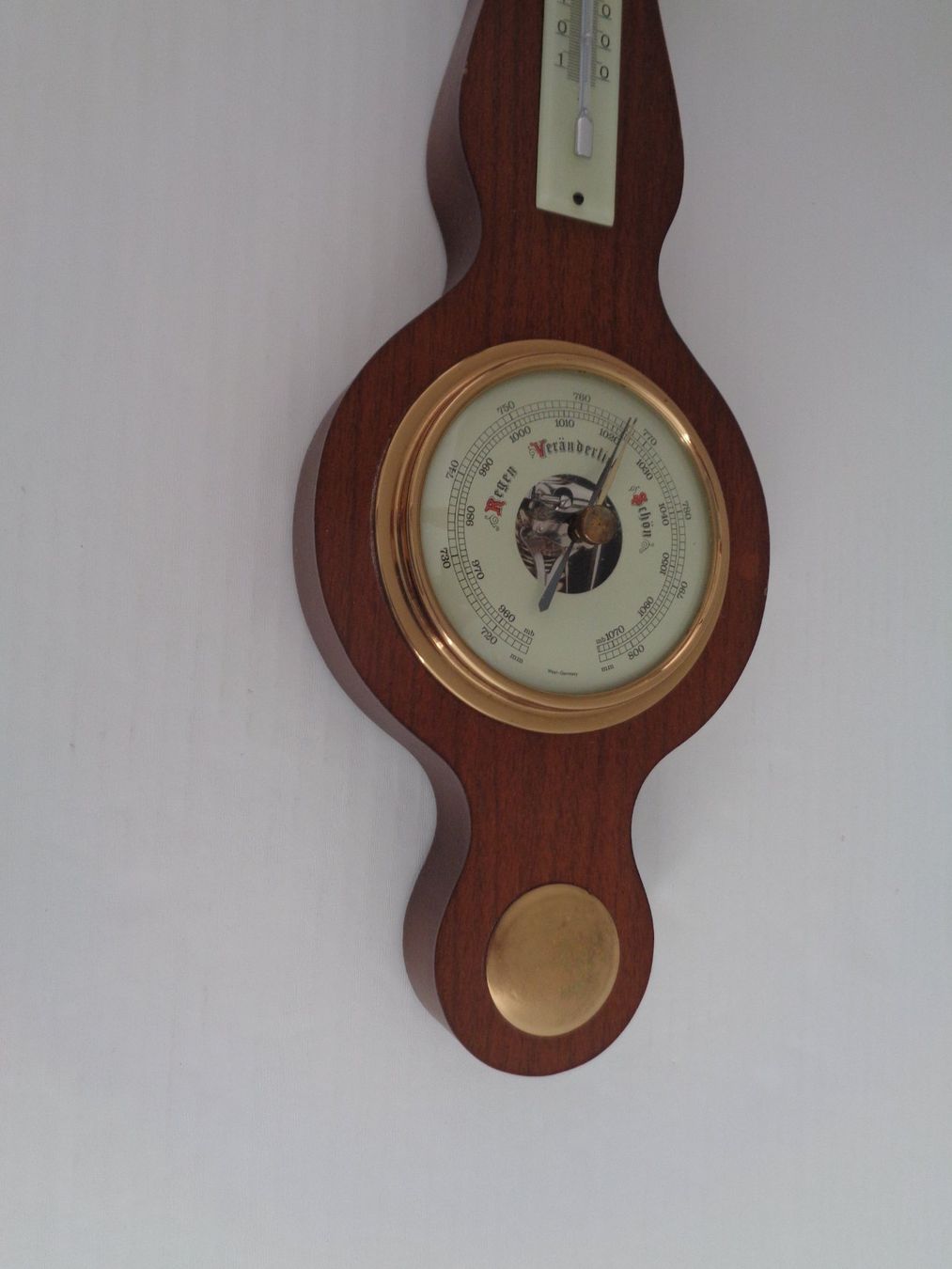 Autres appareils anciens: Barometer mit Thermometer - Vintage – D'occasion à Chur par omonia 2
