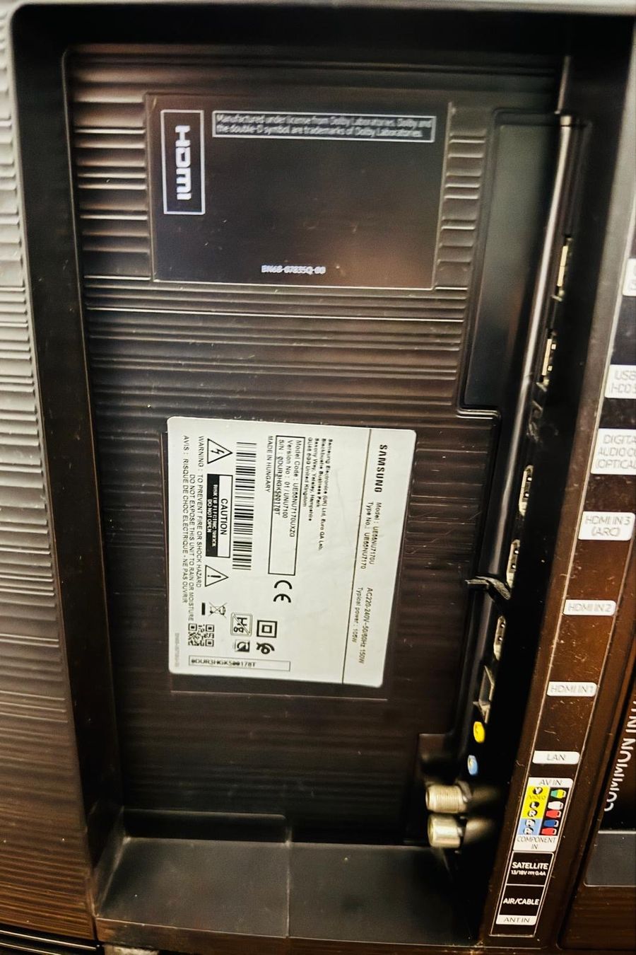 Samsung Televisori: Samsung UE58NU717 – Usato da Winterthur venduto da kei_z5z5 6