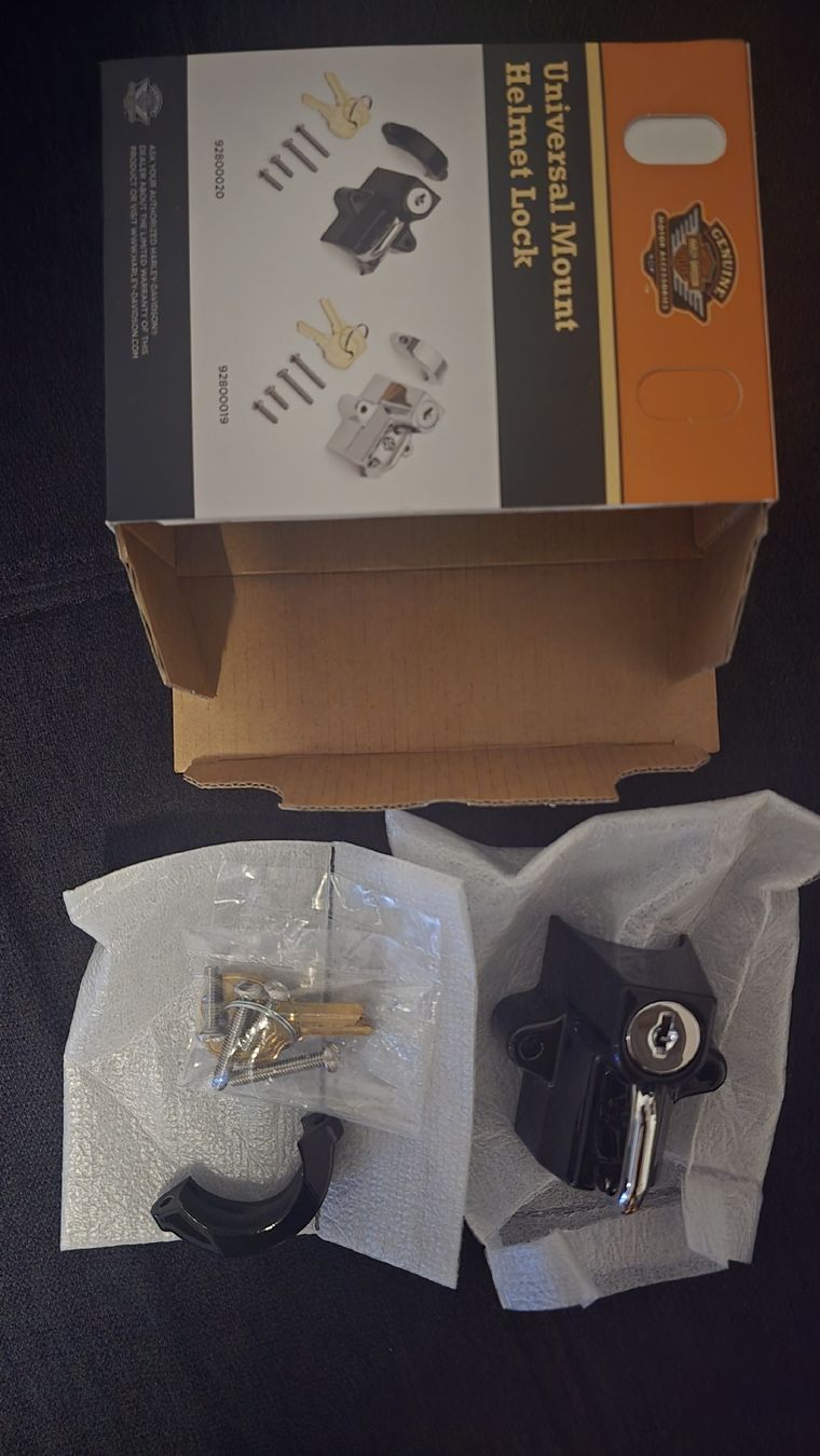 Harley-Davidson Sonstige: Harley Universal Helmet Lock New – Neu (gemäss Beschreibung) aus Basel von Royal_Entertainment 1