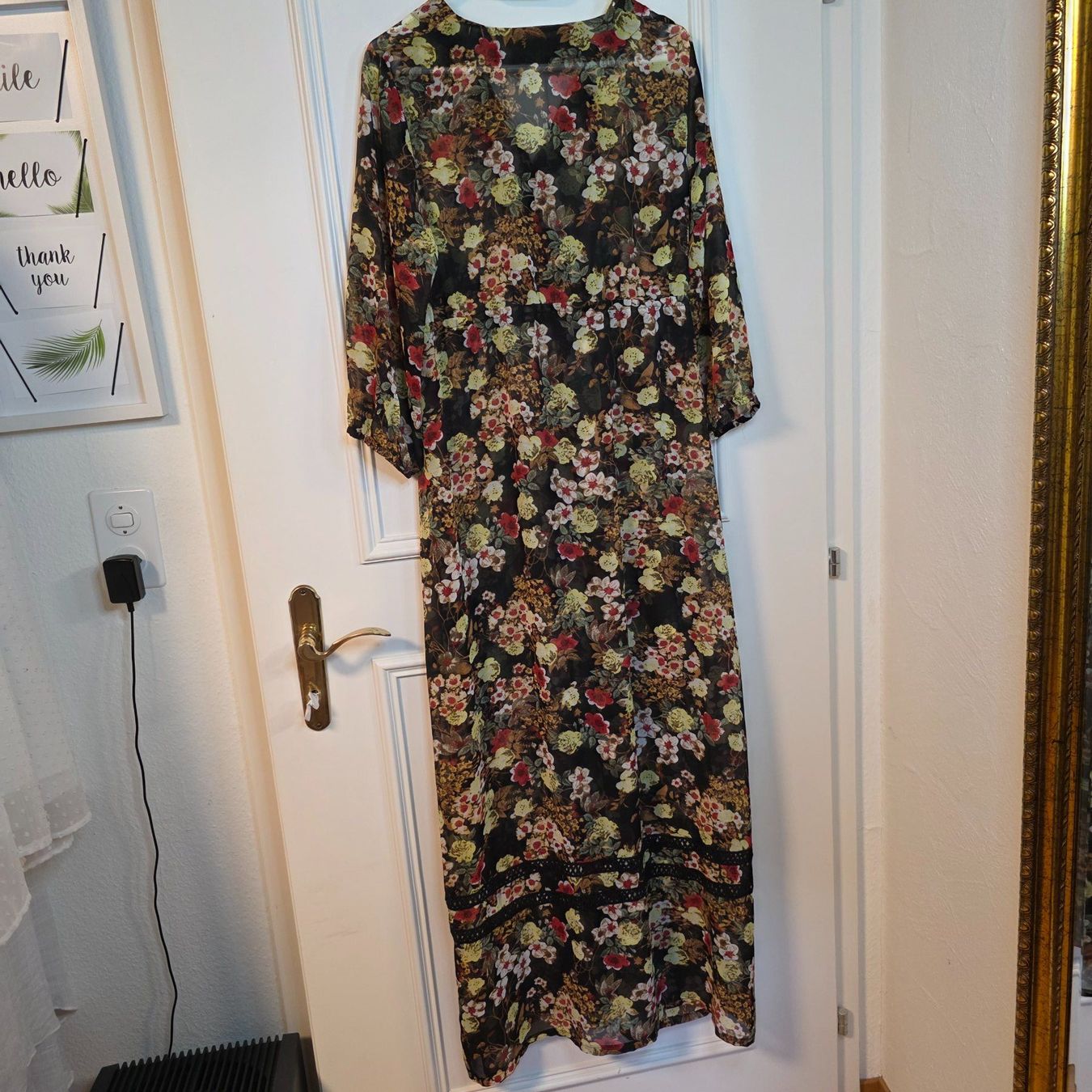Vestiti: Conleys  Maxikleid Floral Boho Gr. M Top Zustand – Usato da Wald ZH venduto da CapLux 3