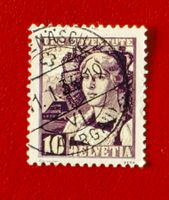 PRO JUVENTUTE 66 1933 VOLLSTEMPEL DÜRRENÄSCH AARGAU 1934