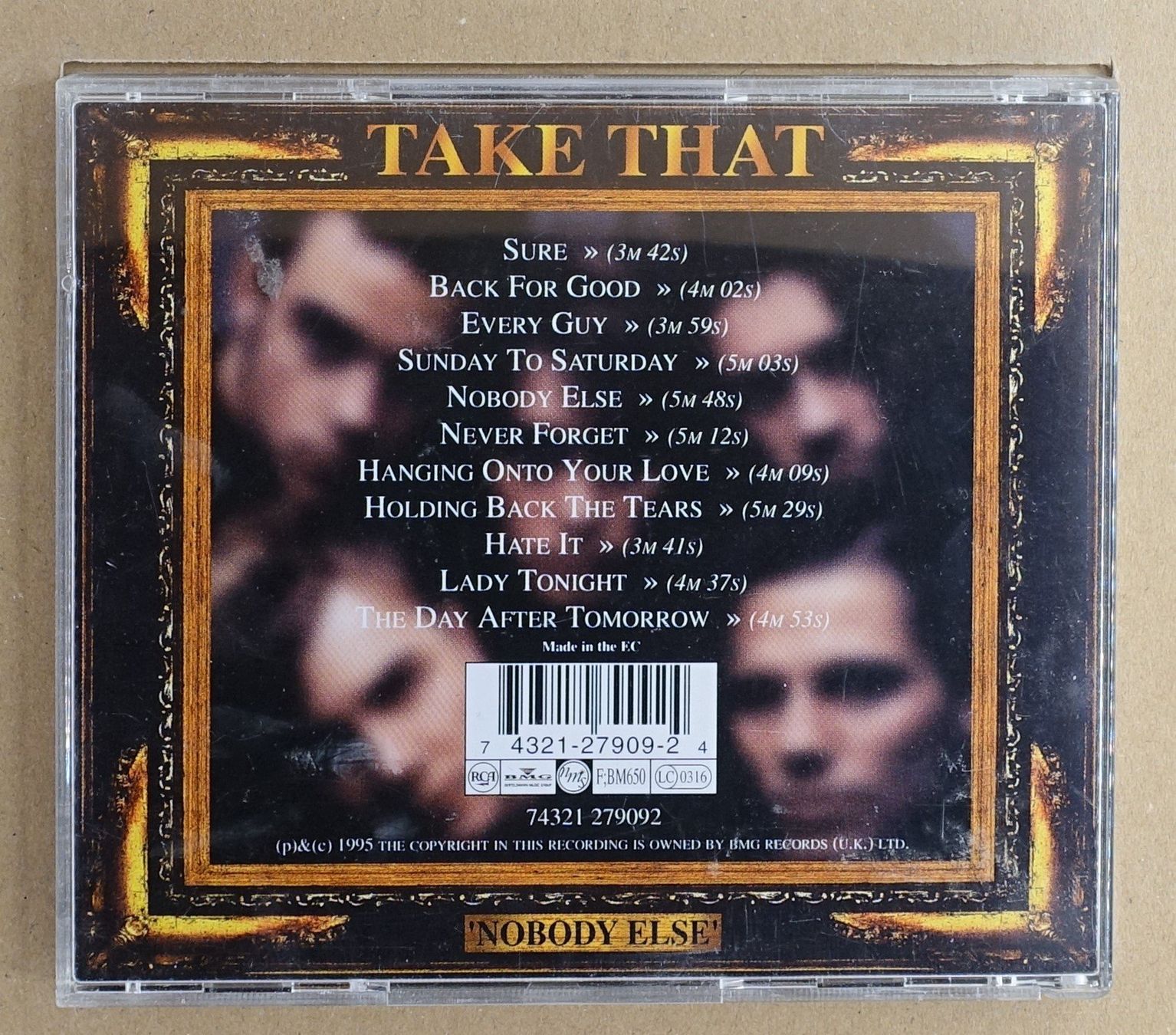 CD: Take That – Nobody Else - F15 – Usato da Sessa venduto da fraenklishop 1
