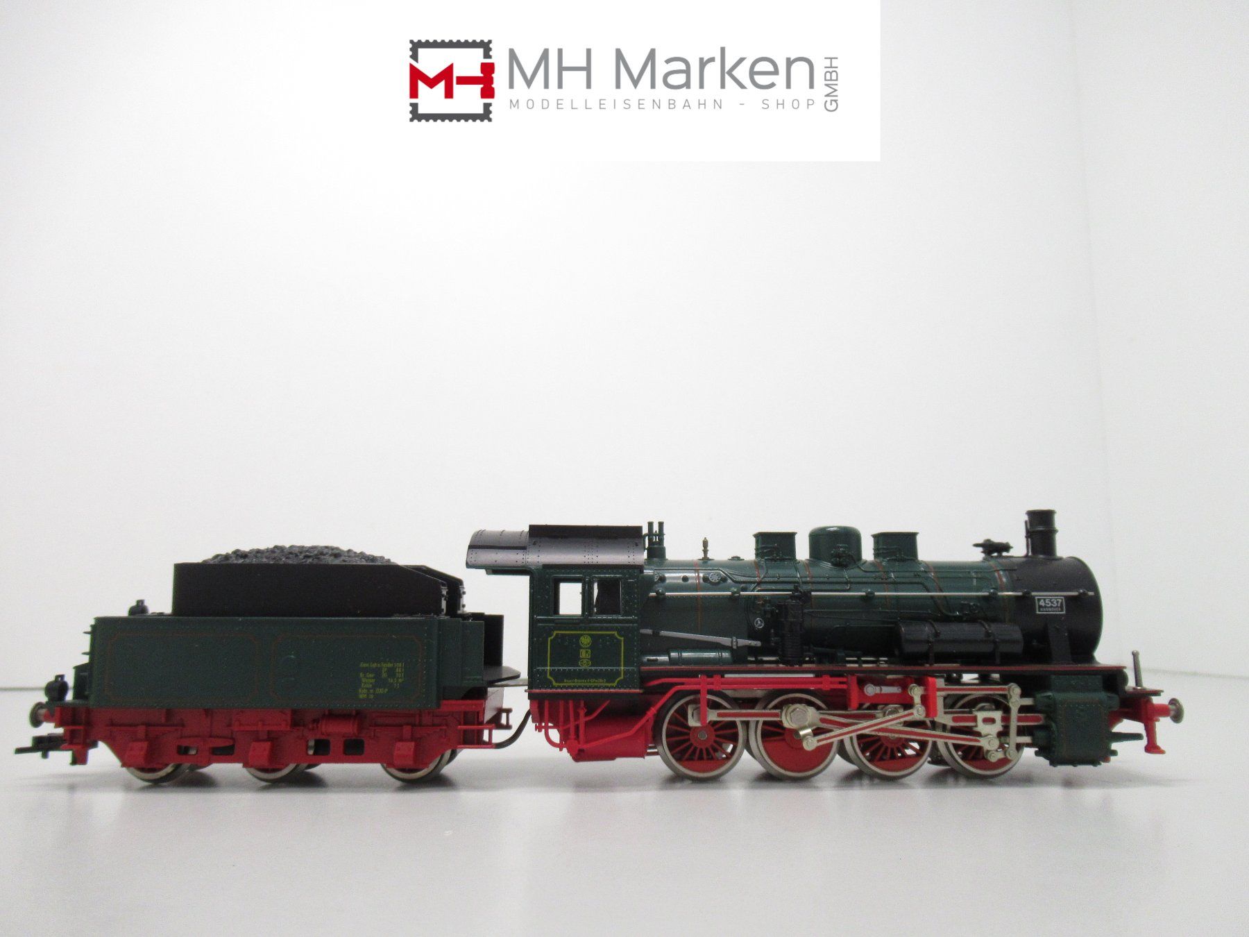 Fleischmann Modellini di ferrovie: Fleischmann 4147 BR G8 der K.P.E.V. Gleichstrom Analog H0 – Usato da Basel venduto da mhmarken