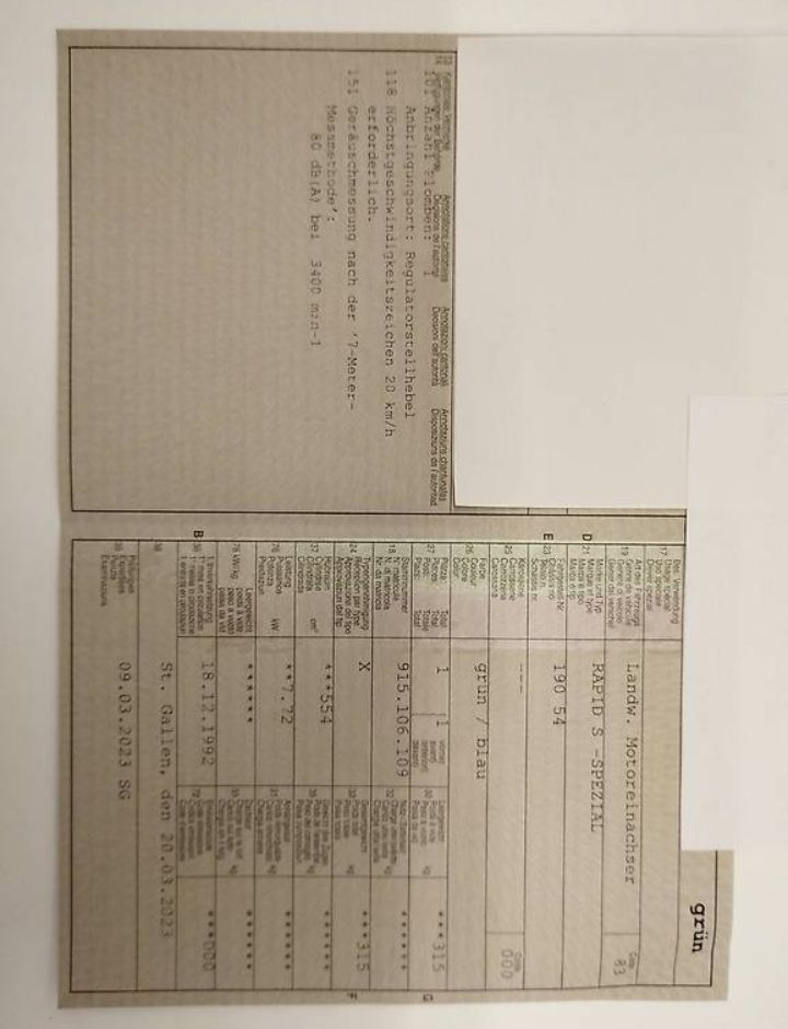 Véhicules utilitaires: Rapid S – D'occasion à Oberriet SG par pat_7527 4
