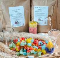 Kerzen giessen - Kreatives Bastelset für bis zu 14 Kerzen