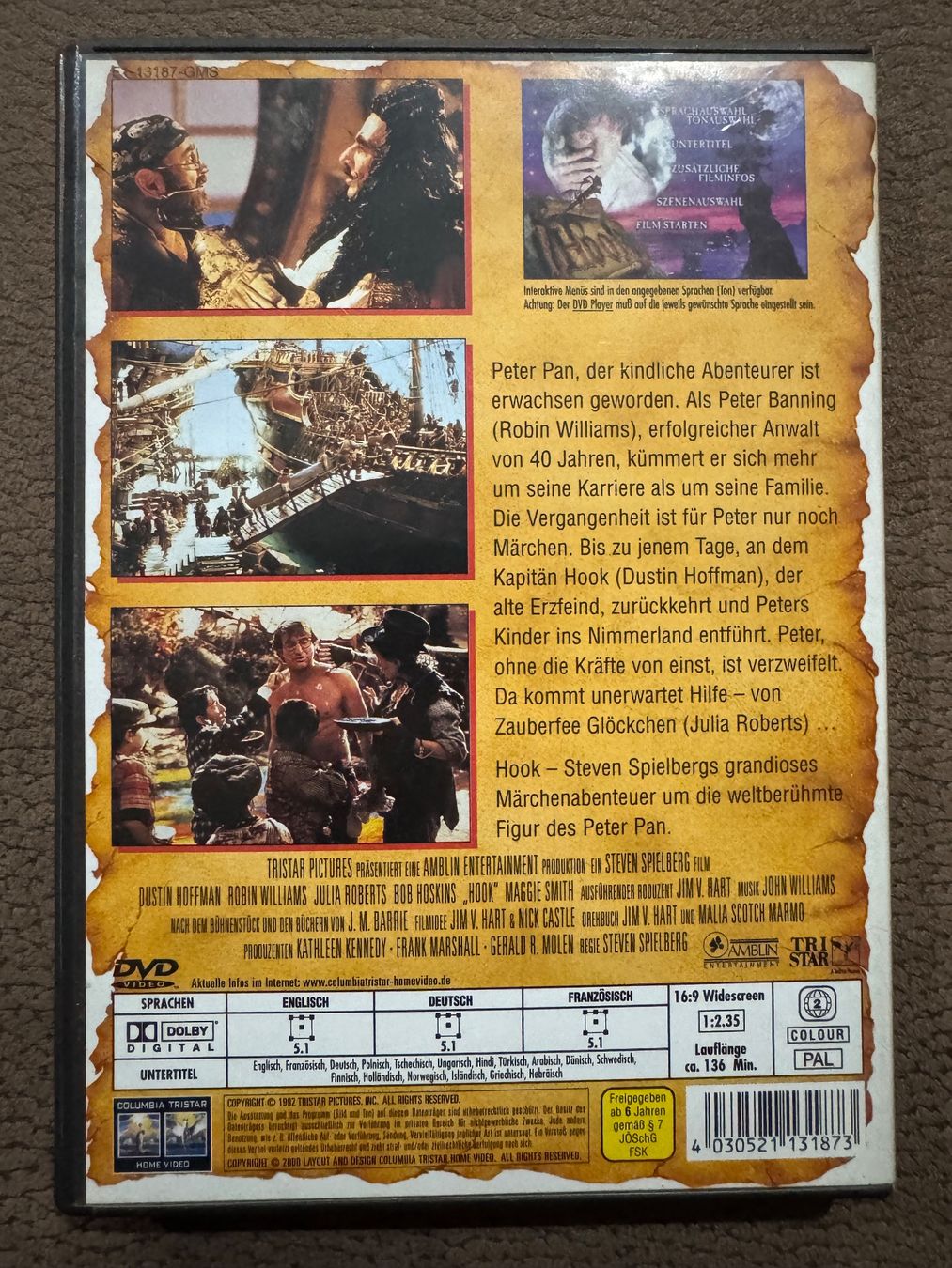 Alle DVDs: Hook – Gebraucht aus Dietikon von MuNathy 1