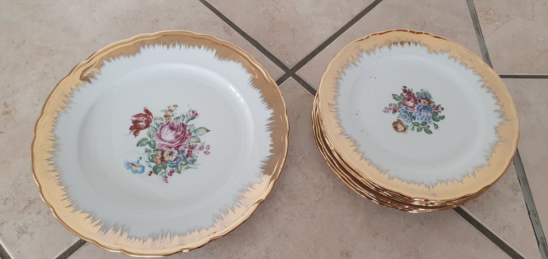 Piatti: Assiettes doré Bavaria en porcelaine – Nuovo (secondo la descrizione) da Moutier venduto da mar_7nrw
