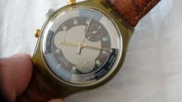 S-WATCH HEREN CHRONOGRAPH GRÖÖSE UHR,QUARTZ.DATE.TAG.LÄÜFT