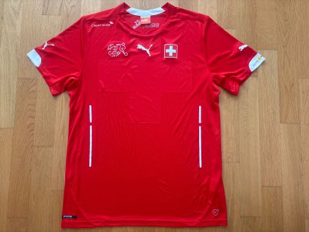 ORIGINAL SCHWEIZ NATI TRIKOT 2014/15 MAILLOT SUISSE PUMA L