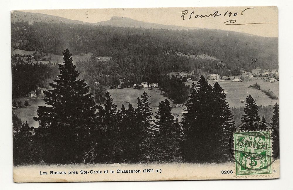 Les Rasses près Ste-Croix 1906 yz (D'occasion) à pour CHF 1.6 – avec ...