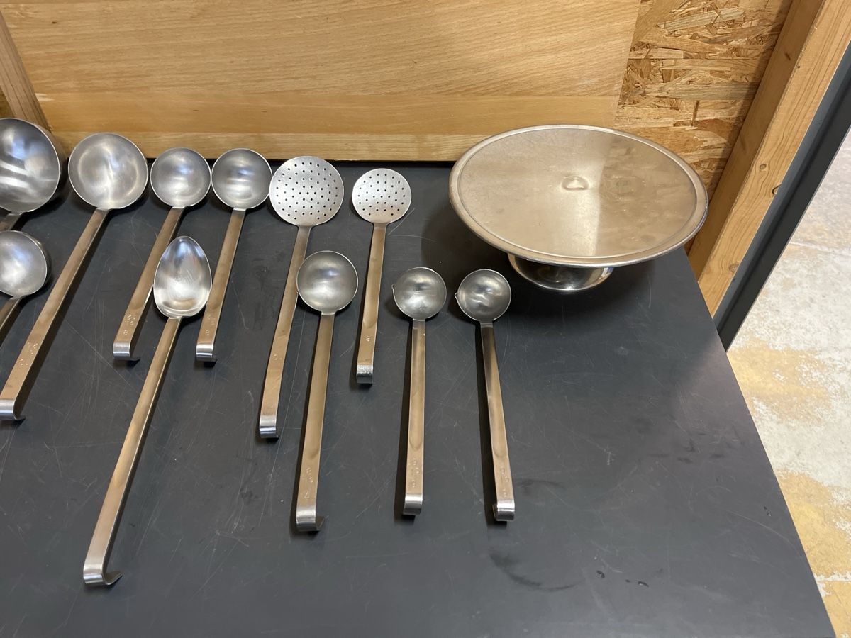Elettrodomestici da cucina: Lot PIAZZA SCHÖPFBESTECK/KELLEN 13 Teilig – Usato da Dittingen venduto da Cervolino77 2