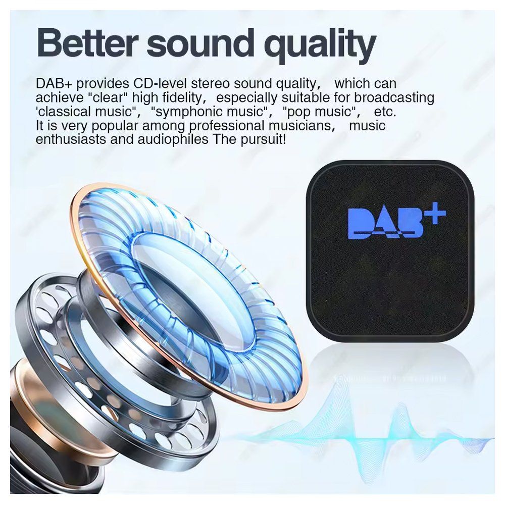 Ricevitori: DAB+ Doppel Empfänger Modul Android Autoradio Antenne USB – Nuovo (secondo la descrizione) da Chiasso venduto da online.shop 2