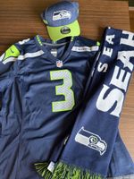Seattle Seahawks Set: Shirt, Schal und Cap