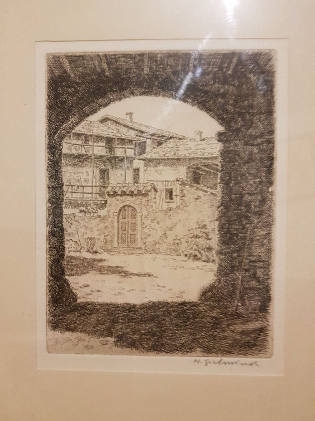 Dipinti: Original-Radierung H. Siebmind – Usato da Glattbrugg venduto da casabelavista 3