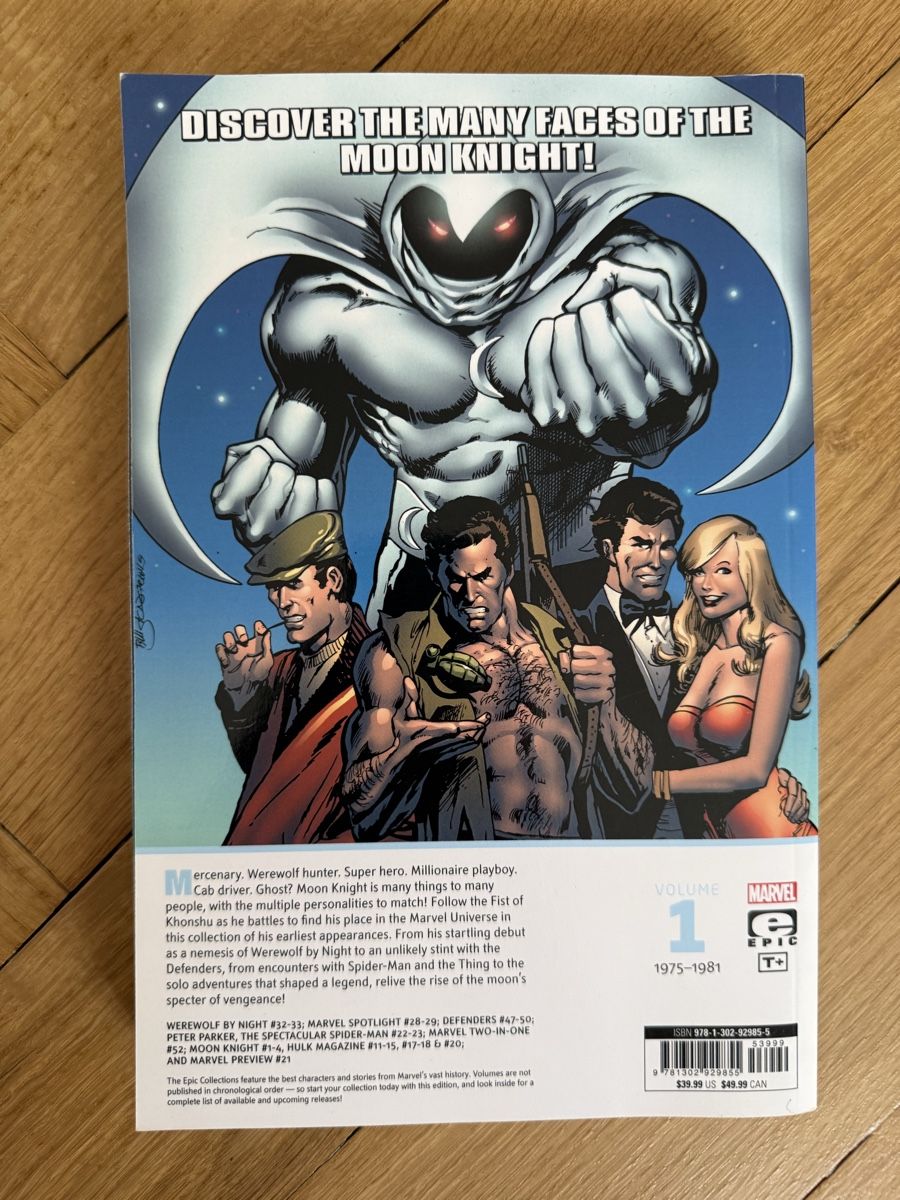 Comics: Comic Moon Knight Epic Collection Bad Moon Rising – Gebraucht aus Zürich von Bio3 1