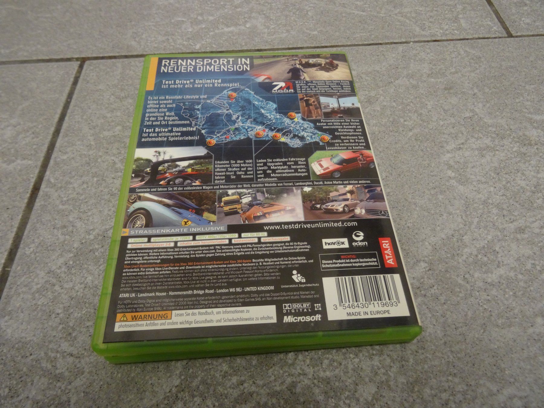 Microsoft Giochi: Test Drive Unlimited - Xbox 360 – Usato da Olten venduto da Disc-Ausverkauf 2